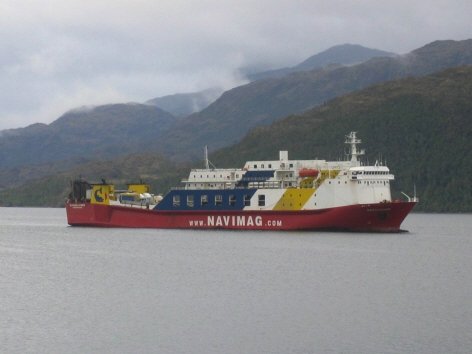 View of the NAVIMAG ship
