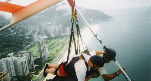 Handgliding in Rio de Janeiro