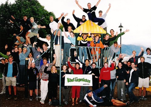 Kiwi Experience bus photo