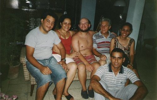 Tony with Manrique’s family