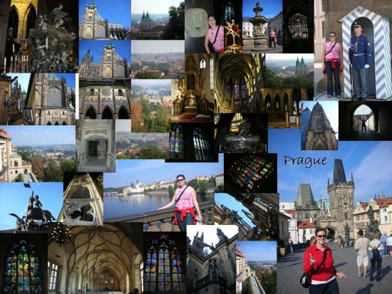 Prague: a collage of photos (2)