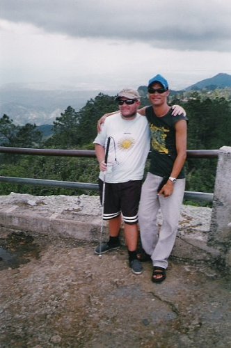 Humberto and Tony in the mountains near Santiago de Cuba