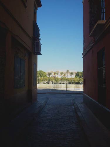 View from a side street