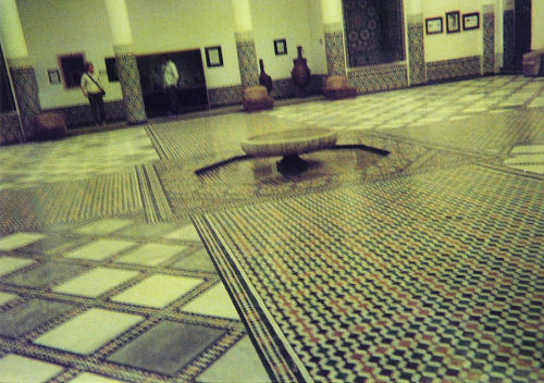 Courtyard of the Museum of Marrakesh