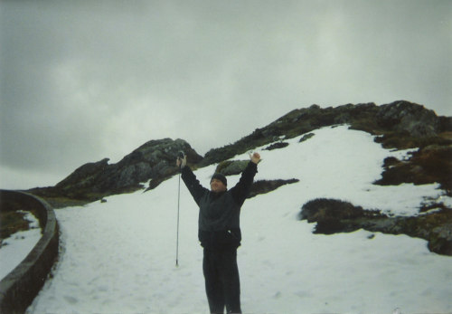 Tony on Mount Floyen