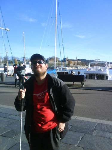 Harbour front. Oslo Fjord in the background.