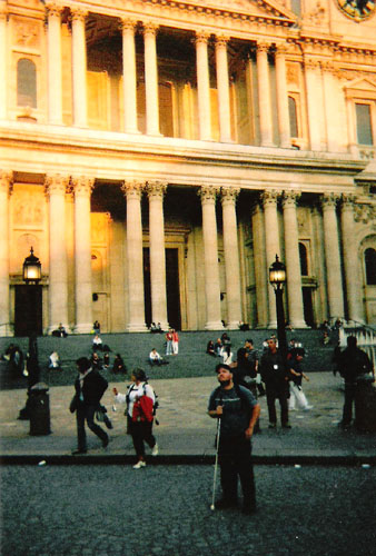 Outside St. Paul's Cathedral